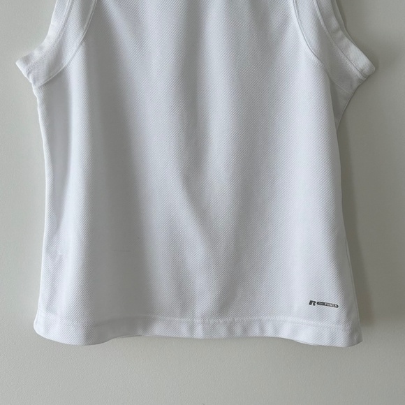 Russell Athletic White Dri-Power Tank Top - Picture 3 of 16